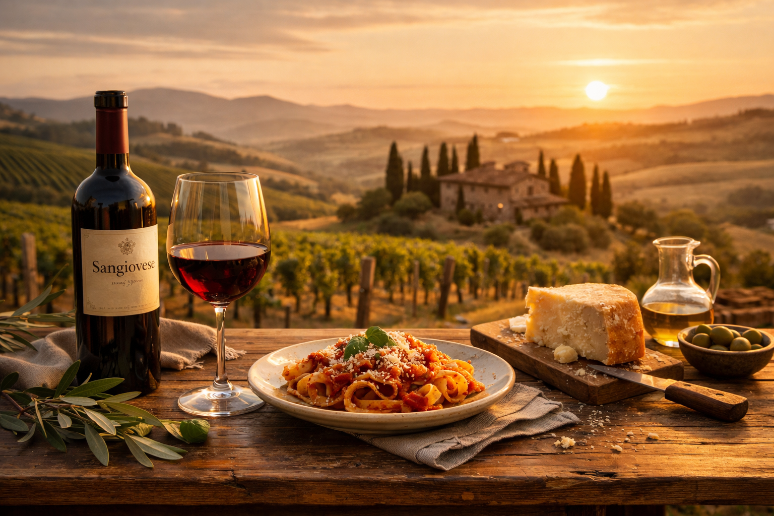 Sangiovese: Italy’s Beating Heart in a Wine Glass